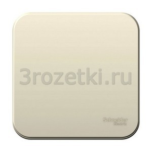 3rozetki.ru - Schneider Electric - [BLNVA101012] BLANCA О/У 1-клавишный ВЫКЛЮЧАТЕЛЬ (cх.1) ИЗОЛ.ПЛ., 10А, 250B,МОЛОЧНЫЙ ().