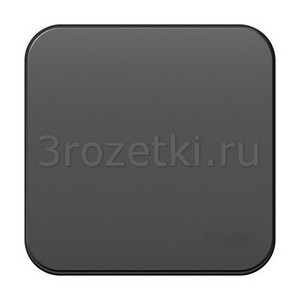 3rozetki.ru - Schneider Electric - [BLNVA101016] BLANCA О/У 1-клавишный ВЫКЛЮЧАТЕЛЬ (cх.1) ИЗОЛ.ПЛ., 10А, 250B, АНТРАЦИТ ().