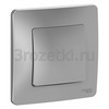 [BLNVS010103] BLANCA С/У 1-клавишный ВЫКЛЮЧАТЕЛЬ (cх.1), 10А, 250B, АЛЮМИНИЙ () <Schneider Electric->