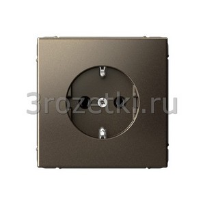 3rozetki.ru - Systeme Electric - Atlas ArtGallery - [GAL000643] Розетка SCHUKO с з/к (мокко).