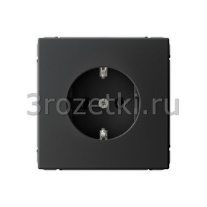 3rozetki.ru - Systeme Electric - Atlas ArtGallery - [GAL001043] Розетка SCHUKO с з/к (карбон).