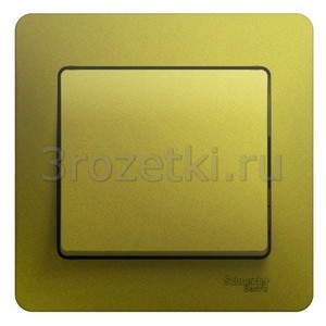 3rozetki.ru - Schneider Electric - [GSL001012] GLOSSA 1-клавишный ВЫКЛЮЧАТЕЛЬ,сх.1,10AX, в сборе, ФИСТАШКОВЫЙ ().