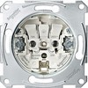 [MTN2000-0000] MERTEN МЕХАНИЗМ розетки 16А б/заземляющего контакта, QF () <Schneider Electric->