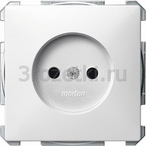 3rozetki.ru - Schneider Electric - [MTN2000-4019] MERTEN МЕХАНИЗМ розетки 16А без з/к с/шт. ПОЛ.БЕЛЫЙ, QF SD ().