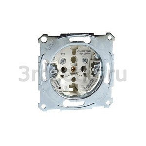 3rozetki.ru - Schneider Electric - [MTN2001-0000] MERTEN МЕХАНИЗМ розетки Shuko б/заземляющего контакта винтовые зажимы, QF ().