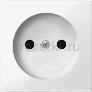 3rozetki.ru - Schneider Electric - [MTN2002-0319] МЕХ.РОЗЕТКИ Б/ЗАЗЕМЛ.КОНТ. БЕЛЫЙ ().