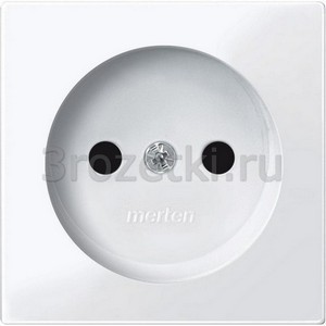 3rozetki.ru - Schneider Electric - [MTN2002-0325] МЕХ.РОЗЕТКИ Б/ЗАЗЕМЛ.КОНТ. АКТ-БЕЛЫЙ ().