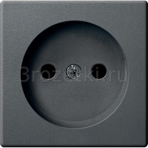 3rozetki.ru - Schneider Electric - [MTN2030-0414] MERTEN ЦЕНТР.ПЛАТА д/мех-ма розетки б/заземляющего контакта, АНТРАЦИТ, SM ().
