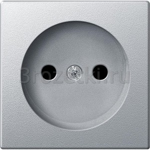 3rozetki.ru - Schneider Electric - [MTN2030-0460] MERTEN ЦЕНТР.ПЛАТА д/мех-ма розетки б/заземляющего контакта, АЛЮМИНИЙ, SM ().