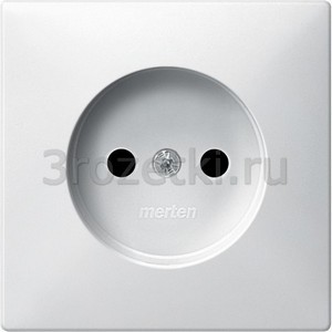 3rozetki.ru - Schneider Electric - [MTN2030-4019] MERTEN ЦЕНТР.ПЛАТА д/механизма розетки б/заземляющего контакта ПОЛ.БЕЛЫЙ, SD QF ().