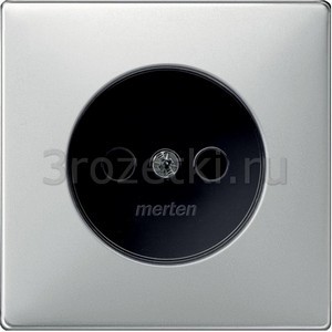 3rozetki.ru - Schneider Electric - [MTN2030-4146] MERTEN ЦЕНТР.ПЛАТА д/механизма розетки б/заземляющего контакта СТАЛЬ, SD QF ().
