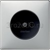 [MTN2030-4146] MERTEN ЦЕНТР.ПЛАТА д/механизма розетки б/заземляющего контакта СТАЛЬ, SD QF () <Schneider Electric->